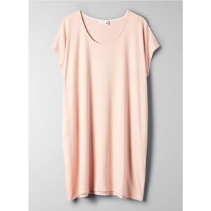 WILFRED FREE | Lorelei Oversized Knit T-Shirt Dress Size XXS Aritzia